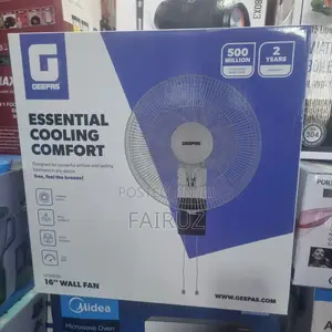 Geepas Wall Fan 16-Inch