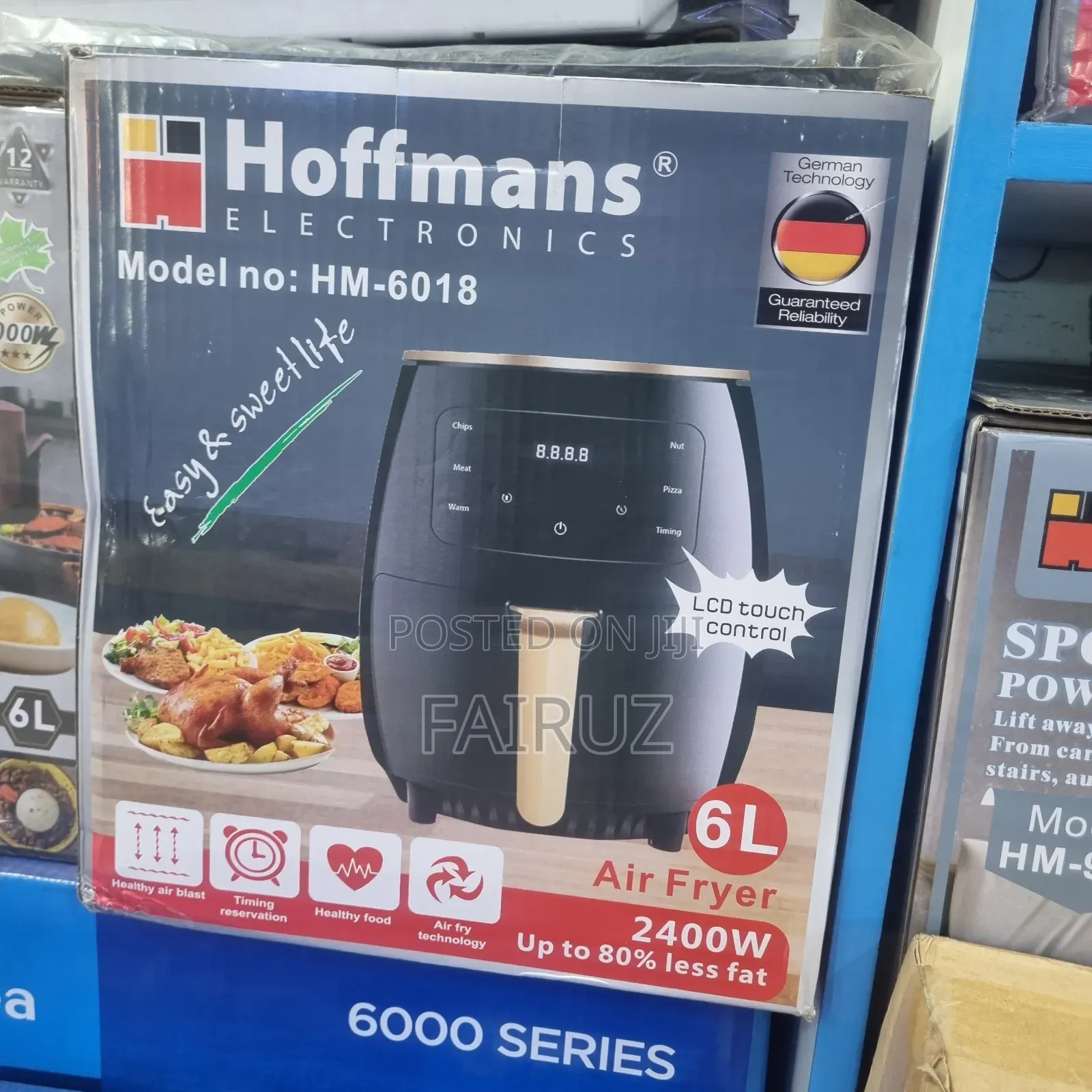6l Electric Air Fryer Hoffman