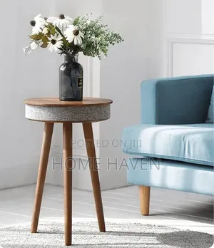Modern Smart Table With Built-in 360° Bluetooth Speaker