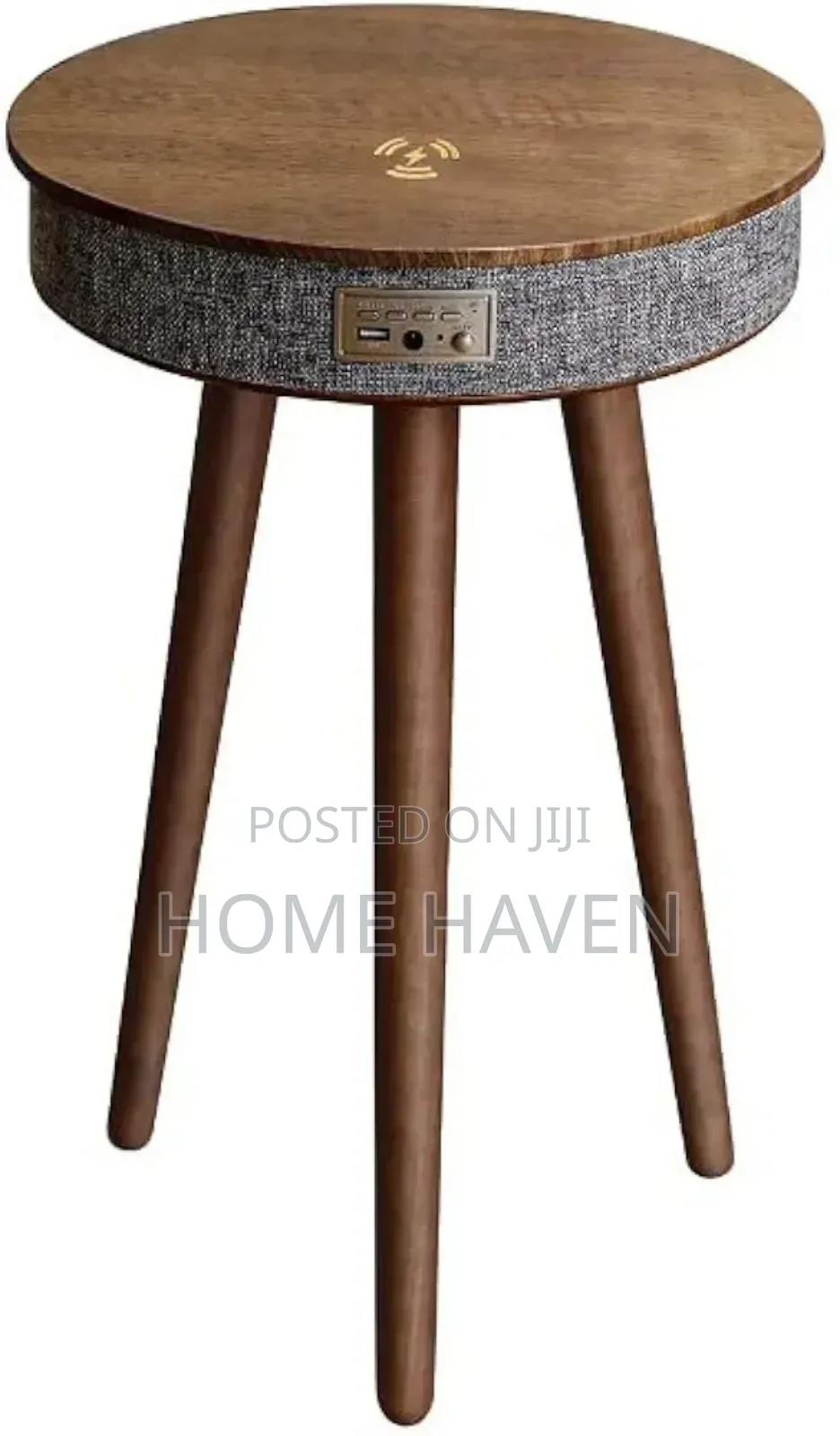 Modern Smart Table With Built-in 360° Bluetooth Speaker