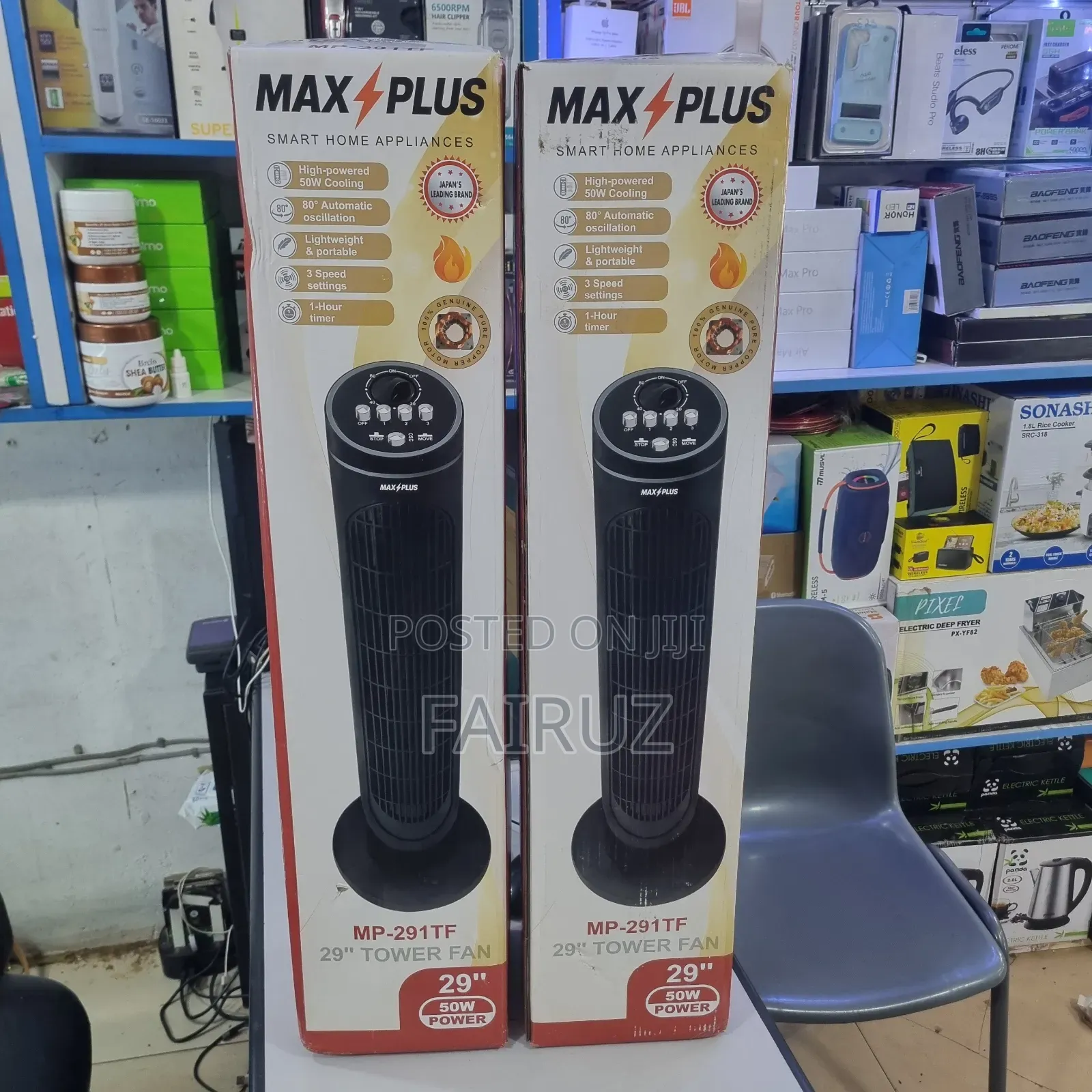 Tower Fan Max Plus 29inch