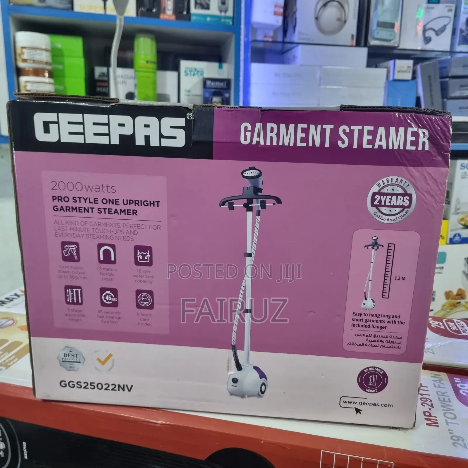 Garment Steamer Geepas