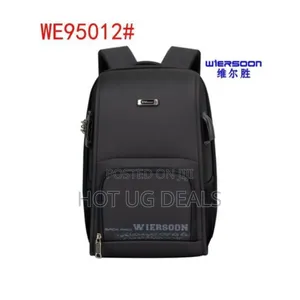 Wiersoon Waterproof Laptop Bag - Black