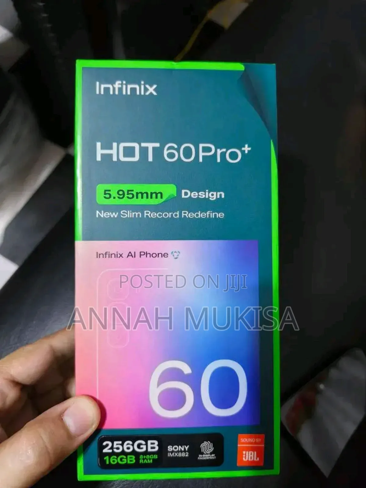 New Infinix Hot 60 Pro+ 128 GB White
