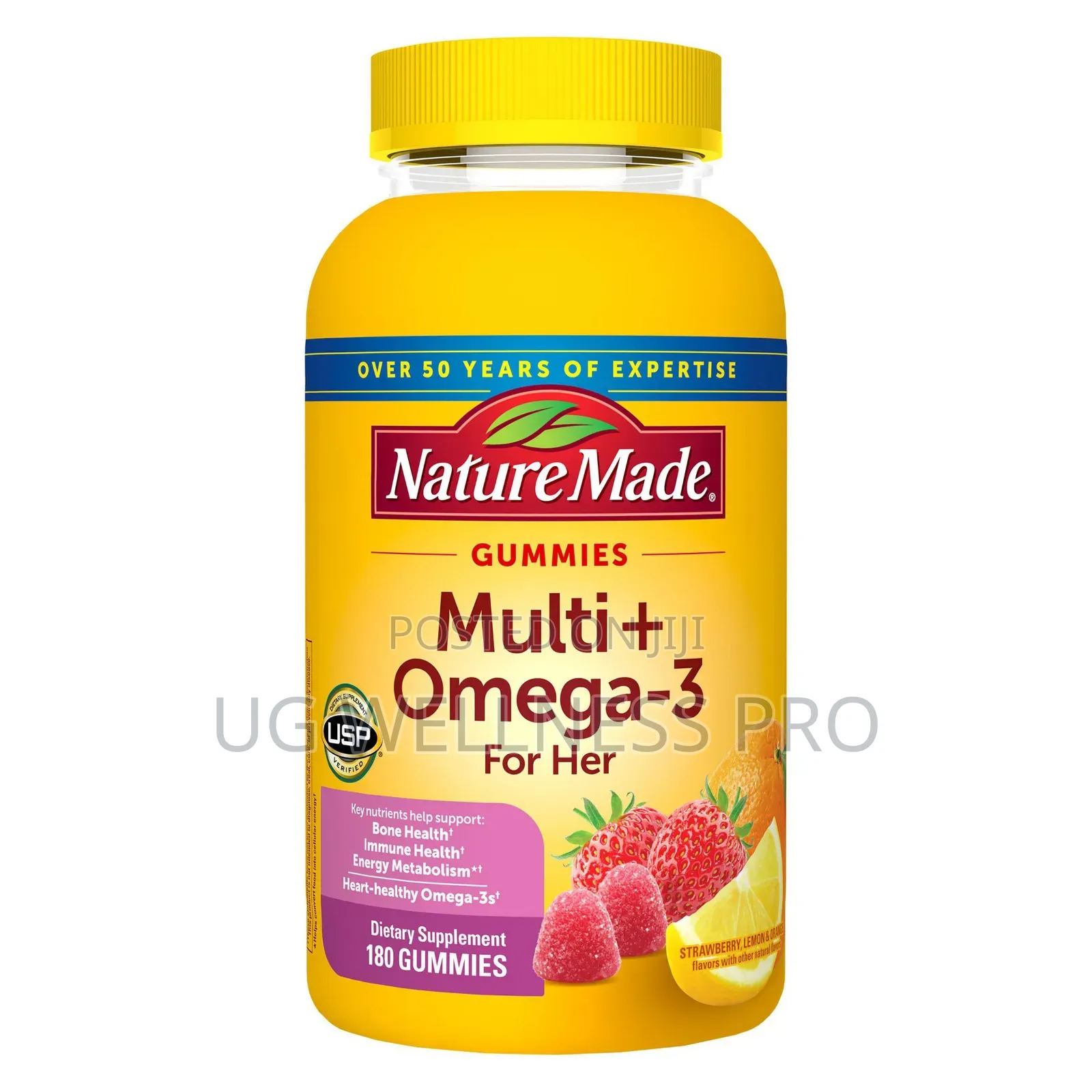 Nature Made Multivitamin for Her + Omega-3 Gummies 180 Ct