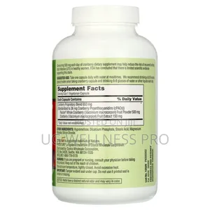 Trunature Cranberry 650 Mg 140 Vegetarian Capsules for Urinary Support