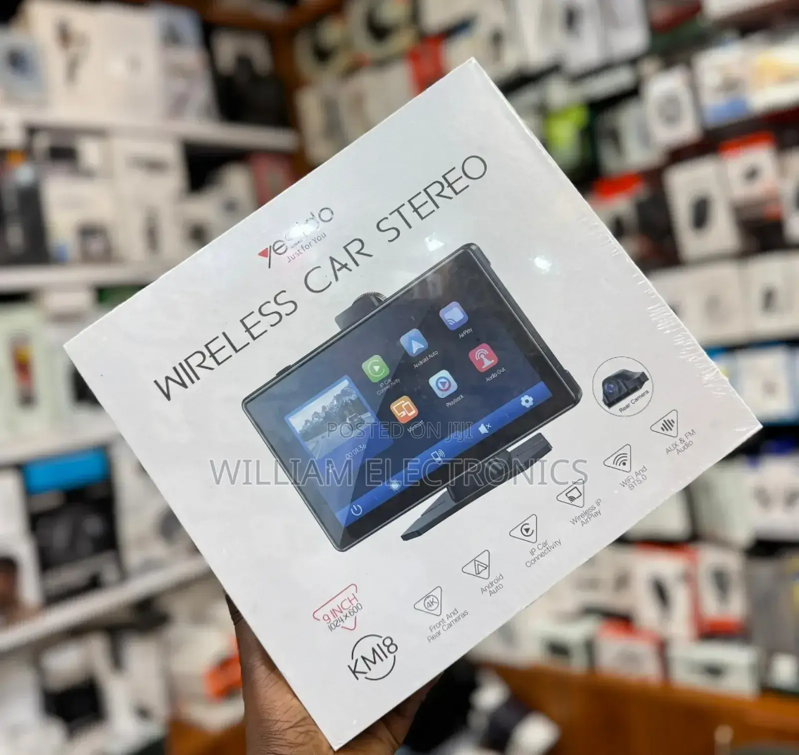 Yesido Wireless Car Stereo Km18