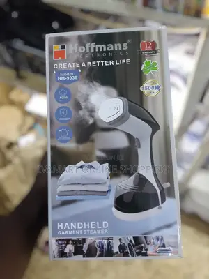 Hoffmans Hm-9038 Handheld Garment Steamer - 1 Year Warranty