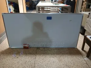 90x180cm Whiteboard With 1 Packet of Markers and Eraser