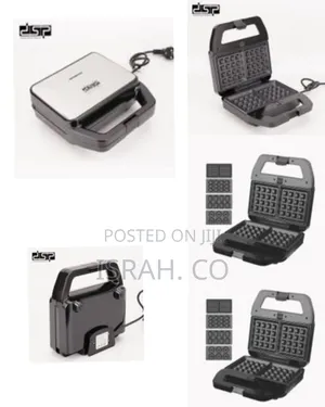 DSP 4 in 1 Waffle Maker Sandwich Nuts Donuts Shells Maker Machine
