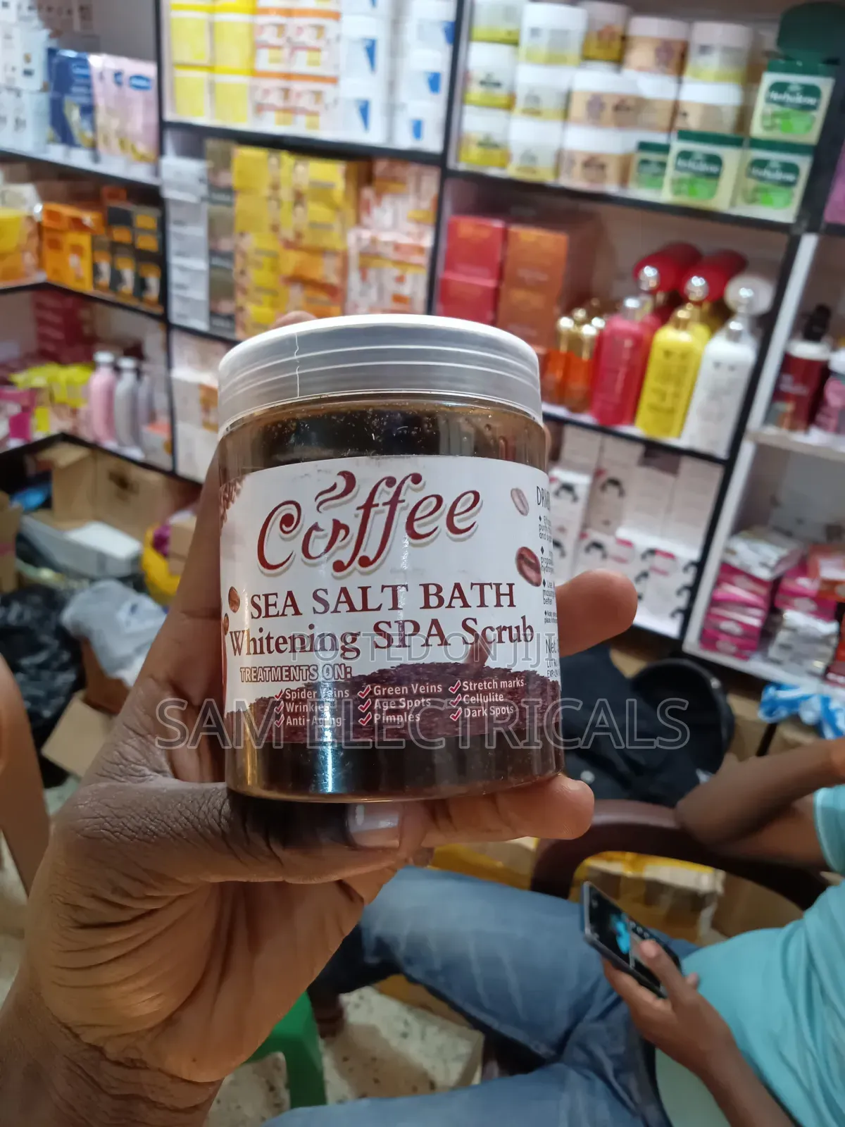 Coffee Seasalt Whitening Scrub