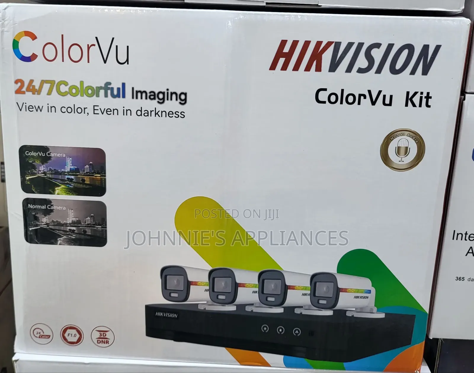 Hikvision Colorvu 24/7 Full Color CCTV Kit – Complete Security Camera