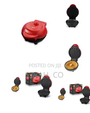 Raf Mini Waffle Maker Portable Electric Non Stick Waffle Iron Round