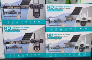 Hd Outdoor Solar Smart Security Camera – 4g/Wifi PTZ With 360° View