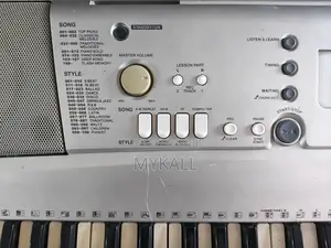 Yamaha PSR-E313 61-Key Electronic Keyboard, Full-Size, Silver