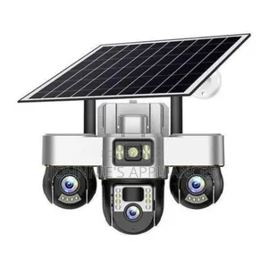 Hd Outdoor Solar Smart Security Camera – 4g/Wifi PTZ With 360° View