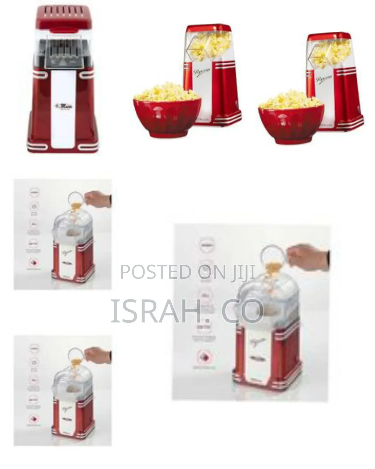 Electro Master Fast Porpcorn Maker for Making Healthy Porpcorn