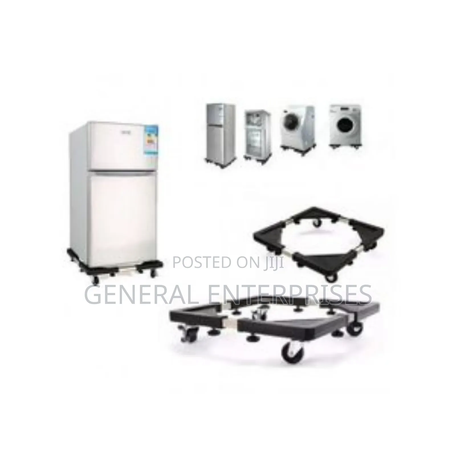 Adjustable, Heavy-Duty Movable Stand Designed for Large Appliances