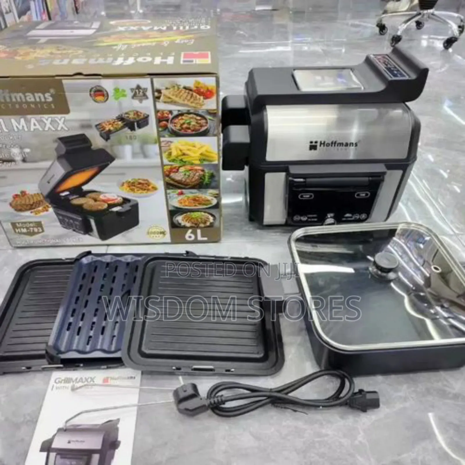 Hoffmans Grill Maxx Multifunctional Cooker.
