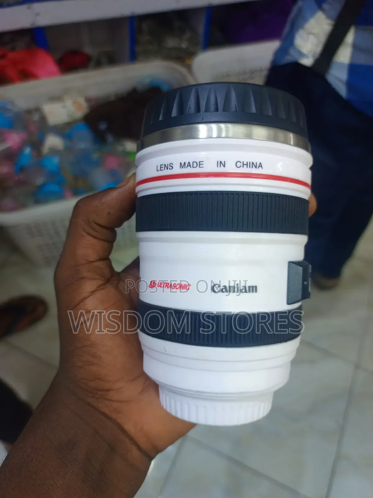 Camera Lens Coffee Mug.