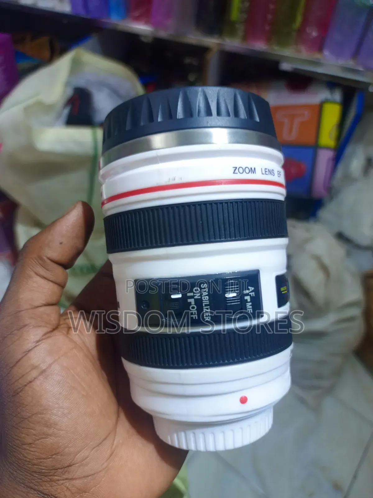 Camera Lens Coffee Mug.