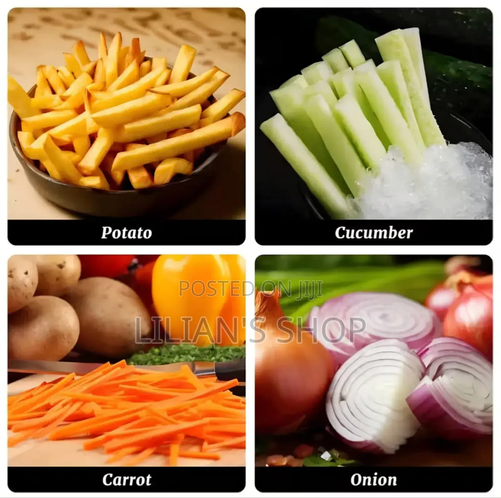 Heavy Duty Manual Potato/Vegetable Cutter
