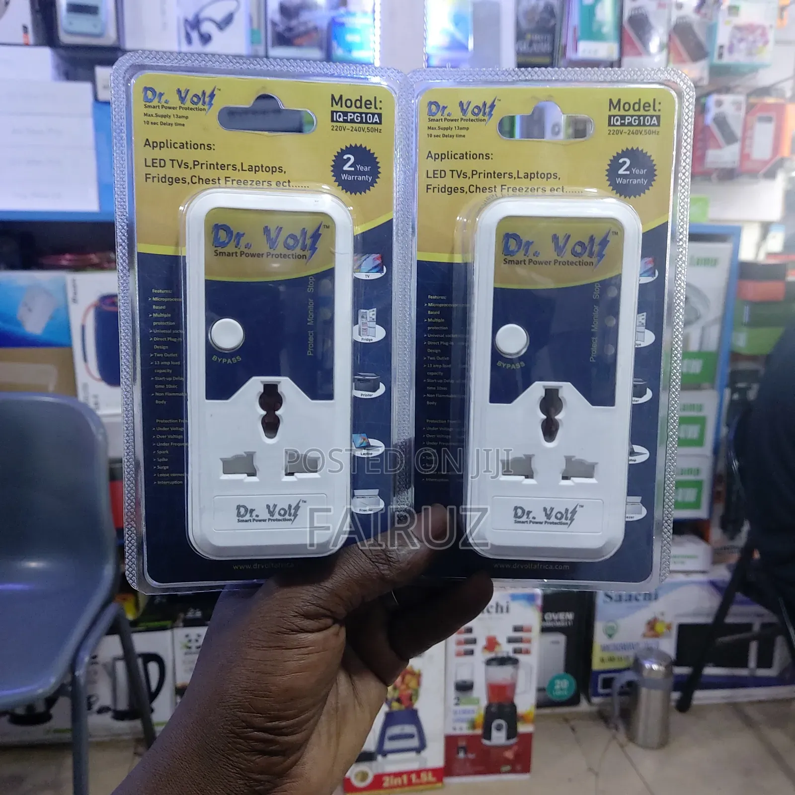 Dr Volt Smart Power Protector, Tv And Fridge Guard Voltage Protector