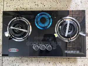 Bokko 3 Burner Glass Gas Hob