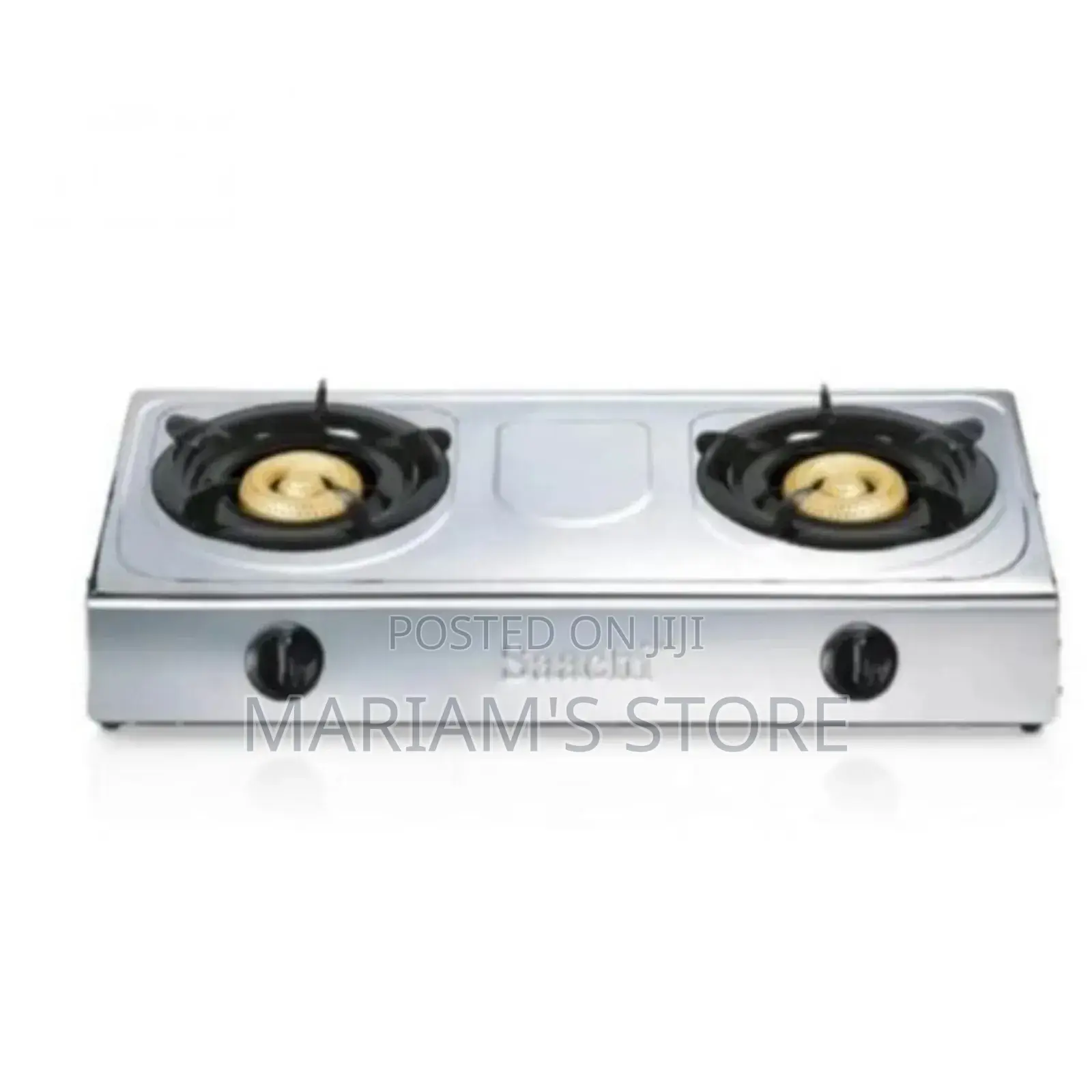 Saachi Double Gas Stove Nl-Gas - Silver