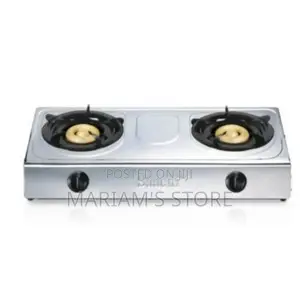Saachi Double Gas Stove Nl-Gas - Silver