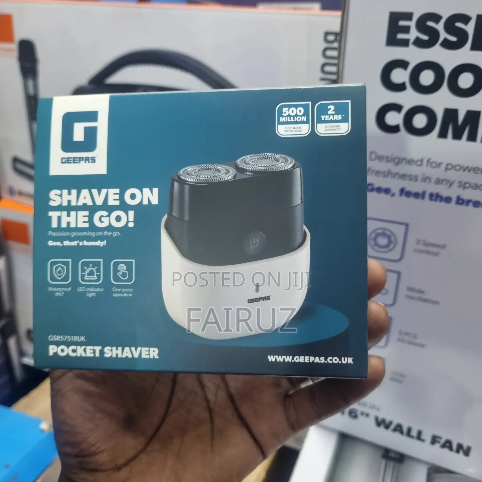 Geepas Rechargeable Pocket Shaver