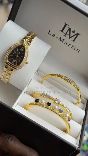 Women's La-Martin Valentines Automatic Wrist Time Piece at Discount