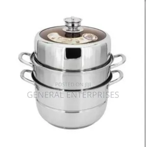 -Tier Stainless Steel Food Steamer Pot
