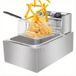 6 Liters Fast Frying Stainless Steel Deep Fryer