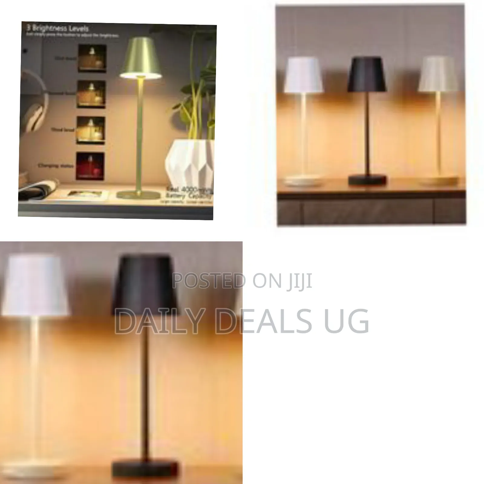 Cordless Rechargeable Table Lamp