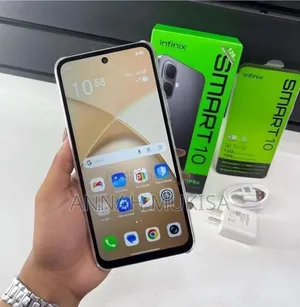 New Infinix Smart 10 128 GB Black