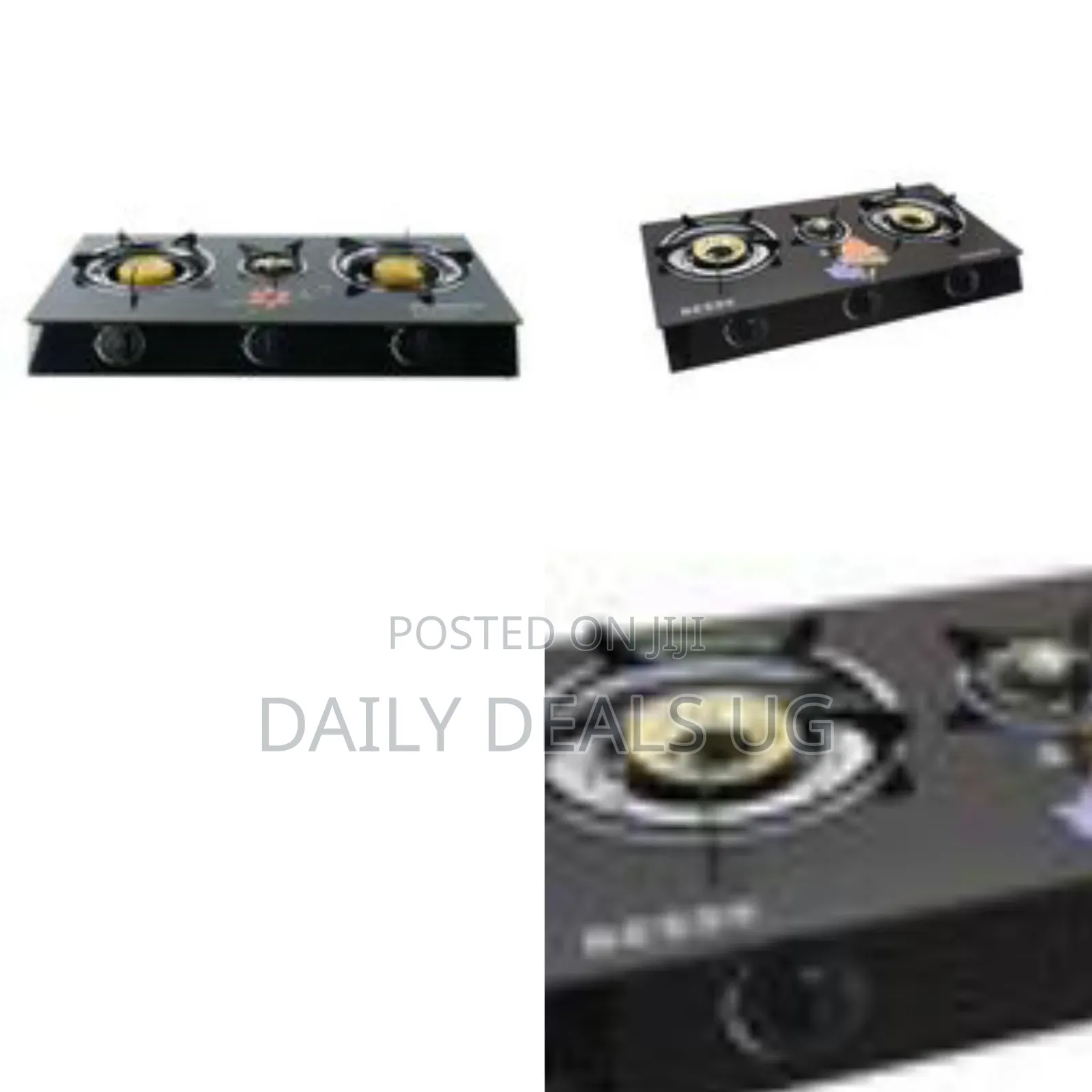 3-Burner Gas Cooker
