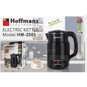 Hoffmans Electric Kettle, 2.5ltr Pacolater - Black.