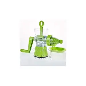 Manual Juicer Vegetable Blender, 250ml - Green