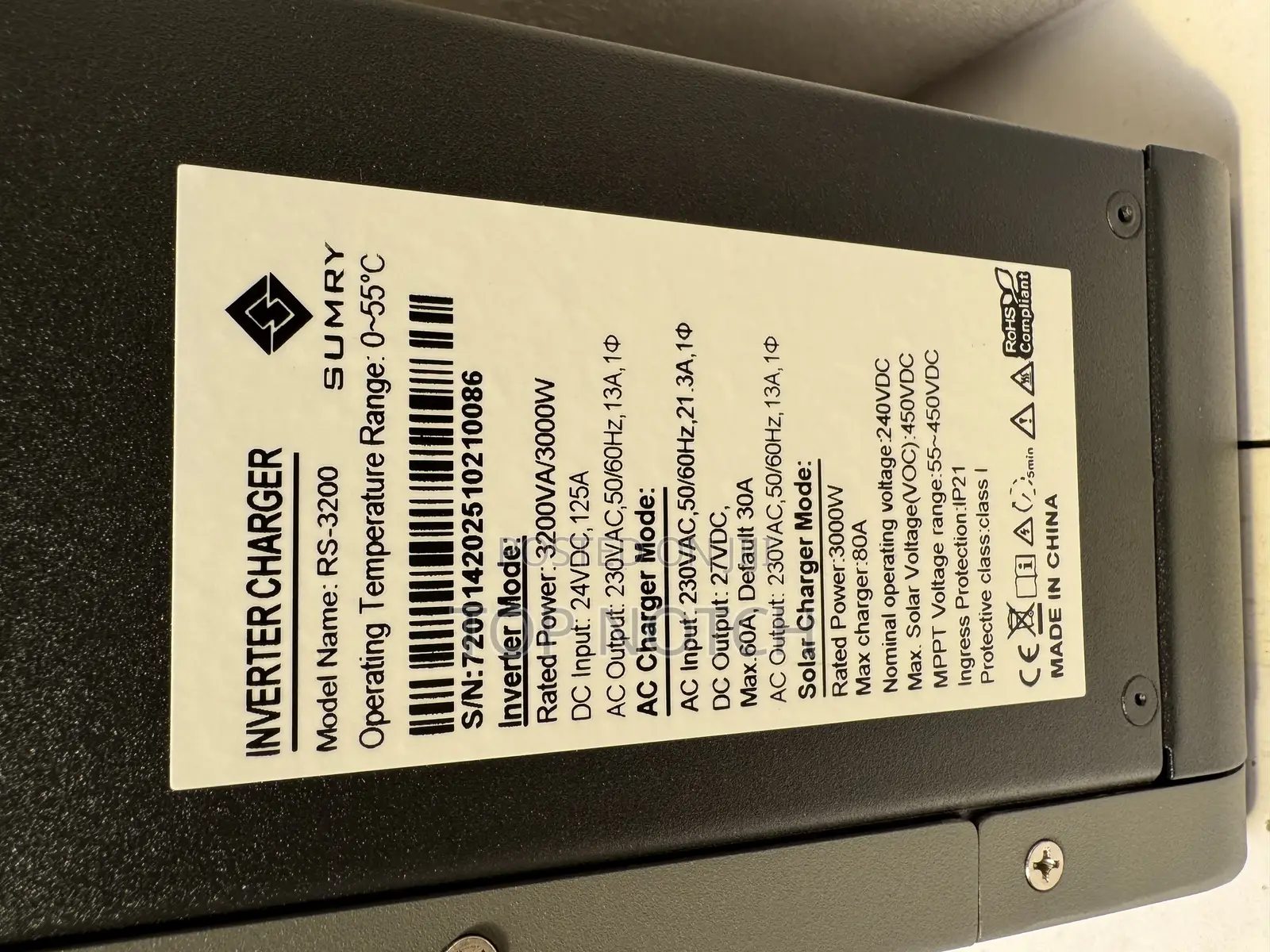 3.2kva Sumry Hybrid Inverter