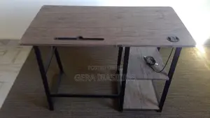 Smart Computer Table With 2.0 Usb Hubs, Aluminium Frame