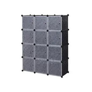 Elegant Plastic Wardrobe Not Assembled