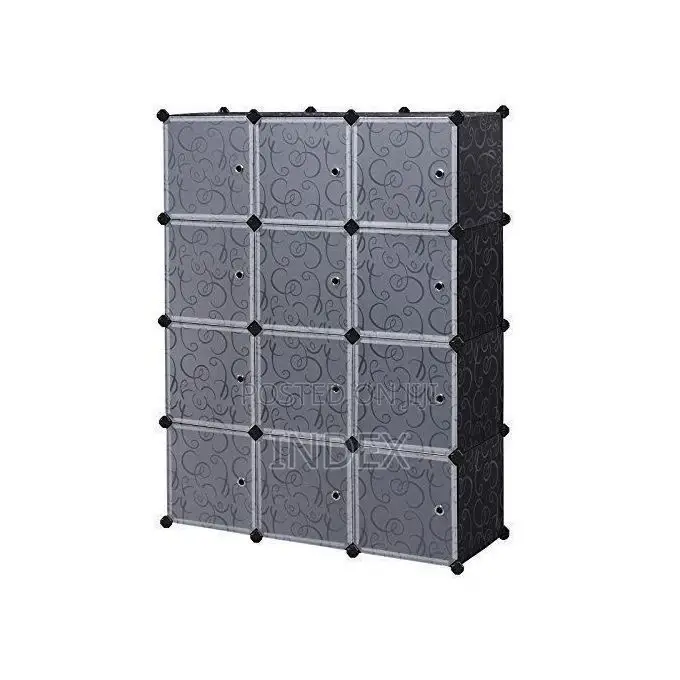 Elegant Plastic Wardrobe Not Assembled