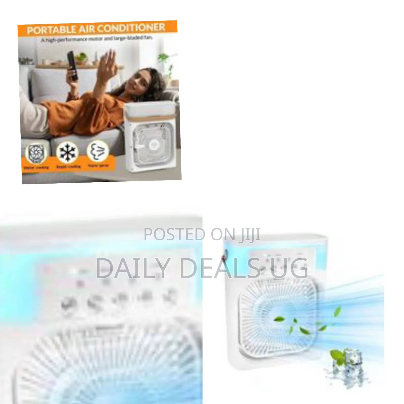 A Portable Evaporative Mini Air Conditioner
