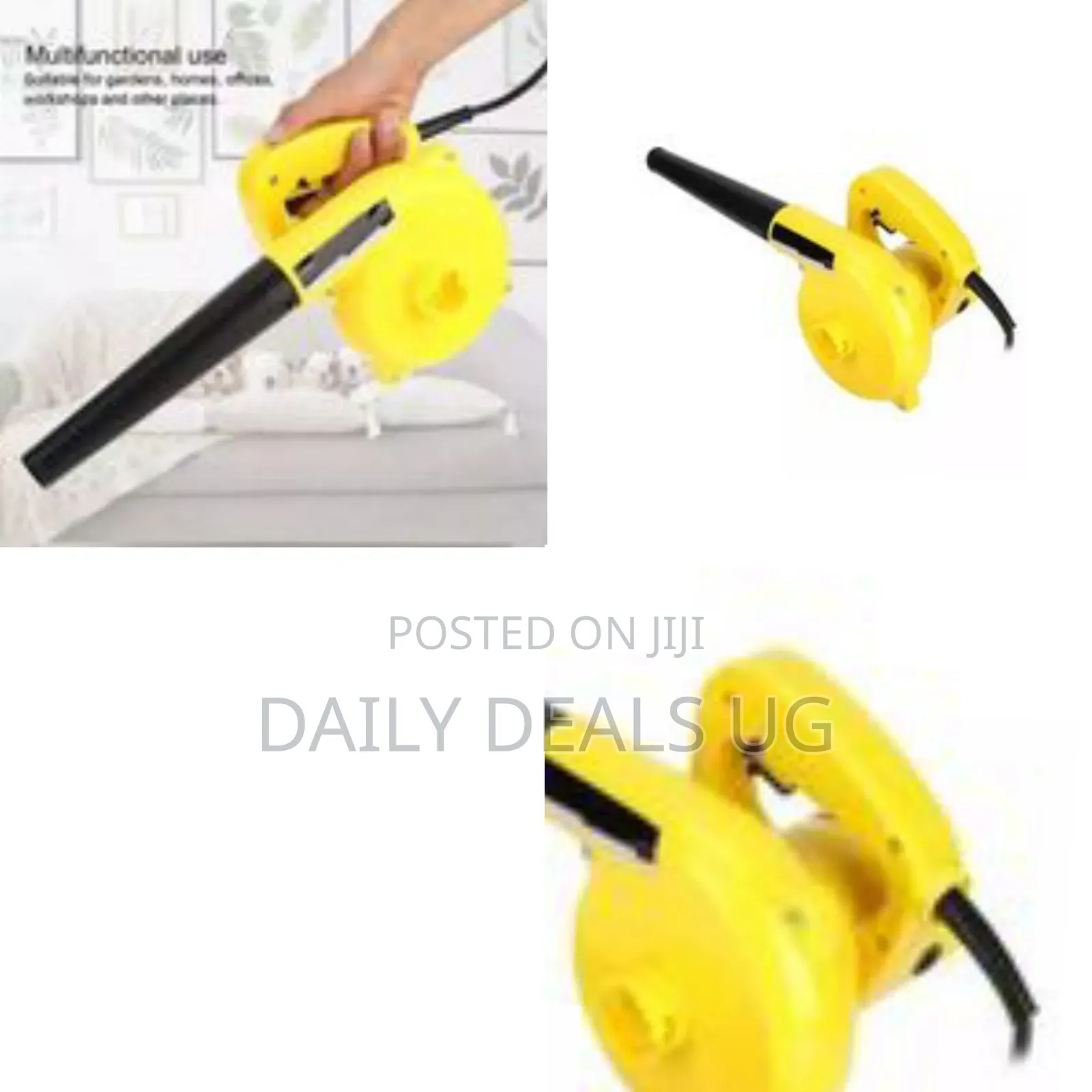 Yellow Generic Electric Dust Blower