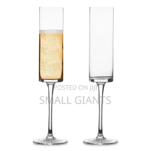 6pcs Utopia Lucent Level Champagne Flutes Glasses