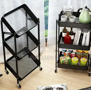3-Tier Rolling Utility Carts
