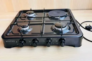 Blueflame 3-Gas + 1-Electric Hot Plate Table Top Cooker