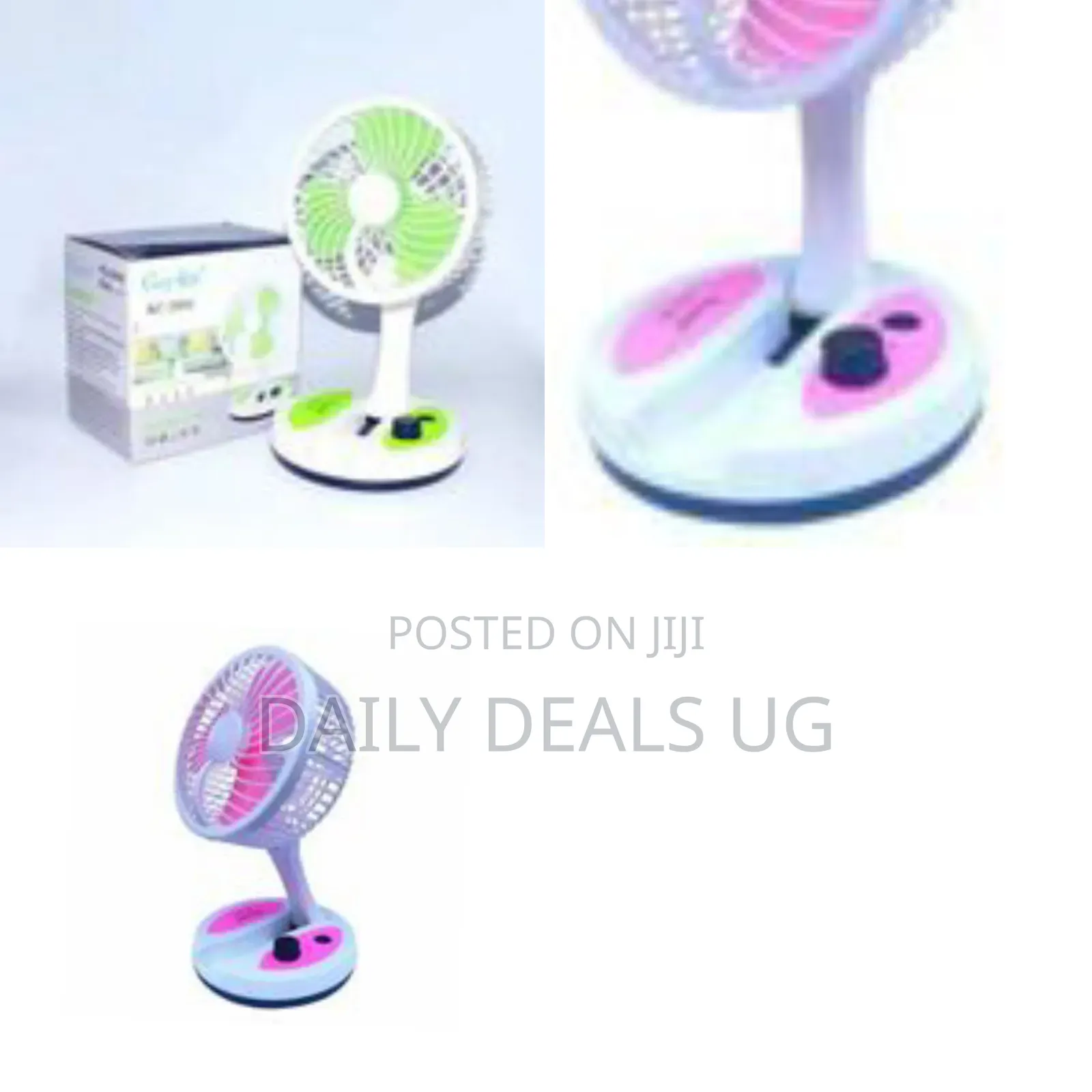 Foldable Rechargeable Portable Table Fan