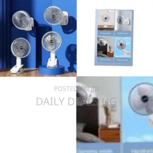 Multi-Functional, Rechargeable Portable Fan